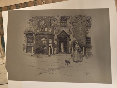 Lot 163 - Aldin (Cecil Charles Windsor, 1870-1935). The Start and the Finish of the Derby, 1923