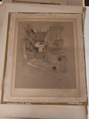 Lot 163 - Aldin (Cecil Charles Windsor, 1870-1935). The Start and the Finish of the Derby, 1923