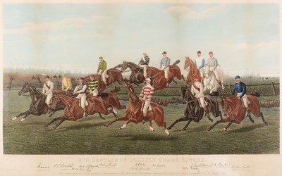 Lot 202 - Hester (Edward Gilbert). Our Gentlemen Steeple Chase Riders, McQueen & Sons, 1885