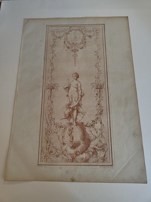 Lot 178 - Cauvet (Gilles Paul). Seven engravings of decorative panels, Paris, circa 1770