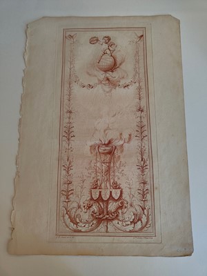Lot 178 - Cauvet (Gilles Paul). Seven engravings of decorative panels, Paris, circa 1770