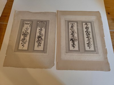 Lot 178 - Cauvet (Gilles Paul). Seven engravings of decorative panels, Paris, circa 1770