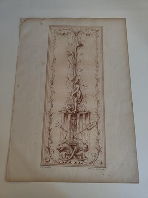 Lot 178 - Cauvet (Gilles Paul). Seven engravings of decorative panels, Paris, circa 1770