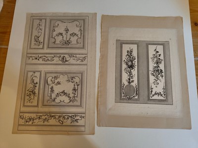 Lot 178 - Cauvet (Gilles Paul). Seven engravings of decorative panels, Paris, circa 1770