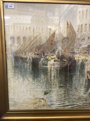 Lot 120 - Goodwin (Albert, 1845-1932). The Venetian Fruit Market, 1872