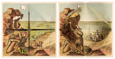 Lot 604 - Dean & Son (Publisher). Robinson Crusoe with suprise pictures, [1874]