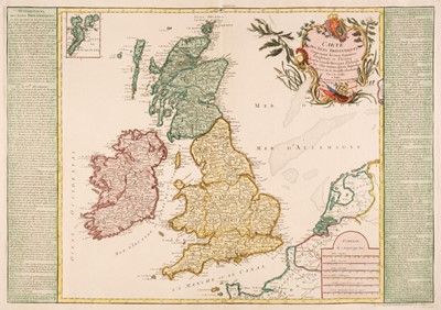 Lot 81 - British Isles. A collection of twelve maps, 17th & 18th century