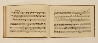 Lot 334 - Millico (Giusippe). A Second Sett of Six Songs.., 1774..., & two others
