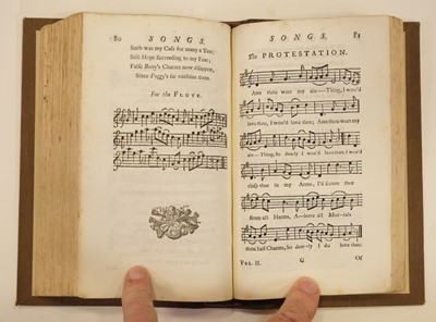 Lot 334 - Millico (Giusippe). A Second Sett of Six Songs.., 1774..., & two others