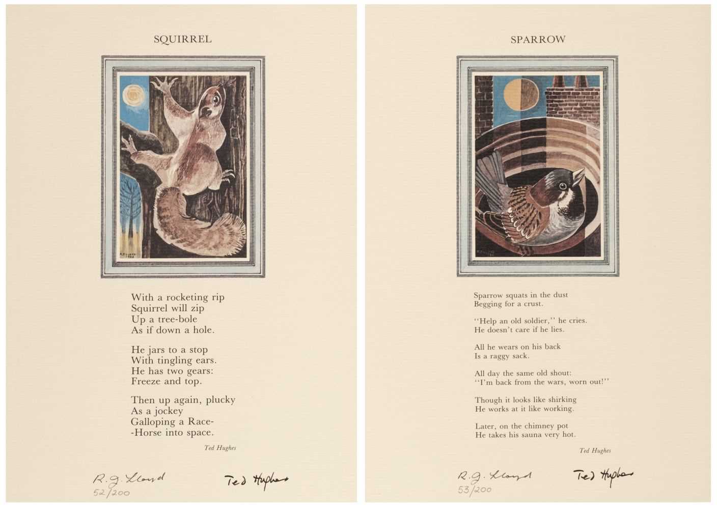 Lot 754 - Poem-of-the-Month Club. A collection of 25 (of 48) broadsides signed by the authors, 1970-72
