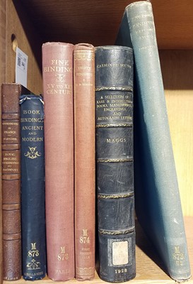 Lot 375 - Fletcher (William Younger). Bookbinding in France, London: Seeley & Co. Ltd., 1894