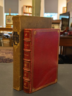 Lot 455 - Fore-Edge Painting. Goethe