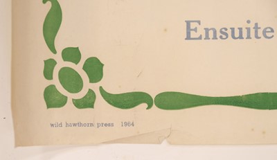 Lot 231 - Mon (Franz, 1926-2022). Epitaph für Konrad Bayer, 1964..., and others