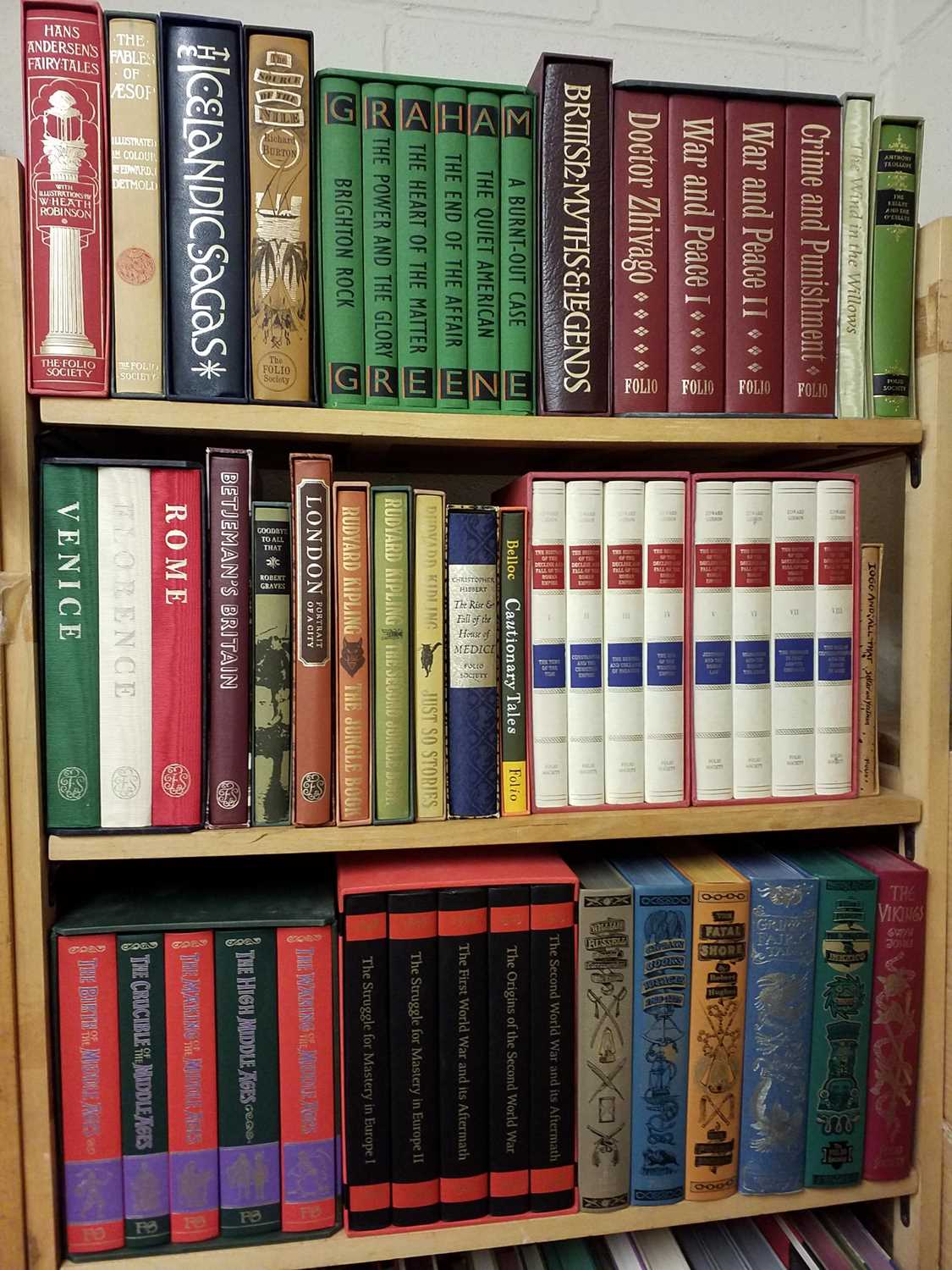 Lot 450 - Folio Society. A collection of Folio Society, 109 volumes