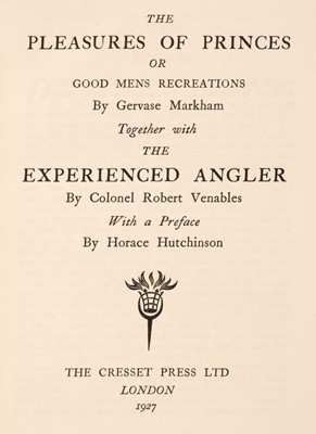 Lot 82 - Cresset Press. the Pleasures of Princes, 1927