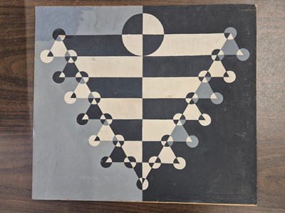 Lot 181 - Cox (Morris, 1903-1998). Life/Creativity Diagram, 1931, tempera on canvas laid onto panel