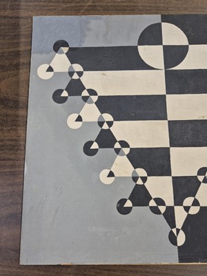 Lot 181 - Cox (Morris, 1903-1998). Life/Creativity Diagram, 1931, tempera on canvas laid onto panel