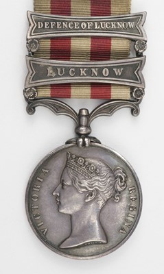 Lot 127 - Indian Mutiny Medal 1857-58 - R. Pemberton, Perthshire Volunteers
