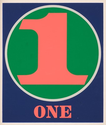 Lot 380 - Indiana (Robert & Robert Creeley). Numbers, 1968