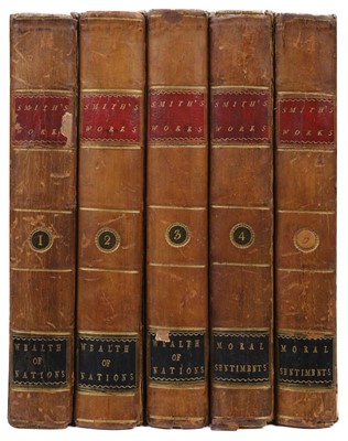 Lot 347 - Smith (Adam). An Inquiry into the Nature and Causes of the Wealth of Nations, 3 vols., 7th ed., 1793