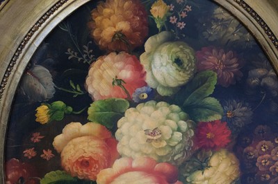 Lot 121 - Dutch School. Still Life of Flowers in a Vase, later 19th century