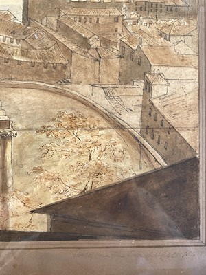 Lot 65 - Harford (John Scandrett, 1787-1866). View of Rome from Tower of Capitol, 1816