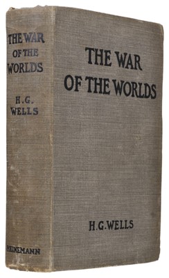 Lot 441 - Wells (H. G.). The War of the Worlds, 1st edition, later issue, 1898