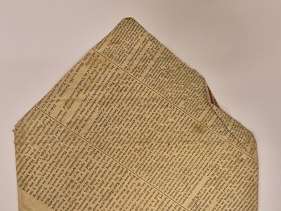 Lot 347 - Folk Art. A hand-painted envelope, circa 1813