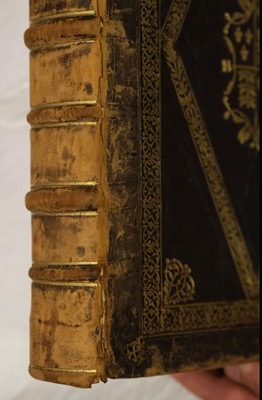 Lot 266 - Binding for Queen Mary I of England and Ireland. Polydori Vergilii Urbinatis Anglicae... , 1555