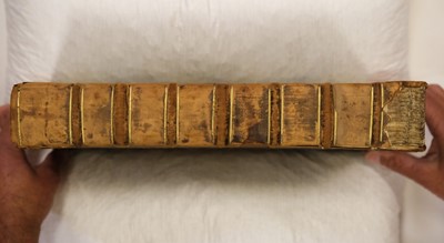 Lot 266 - Binding for Queen Mary I of England and Ireland. Polydori Vergilii Urbinatis Anglicae... , 1555