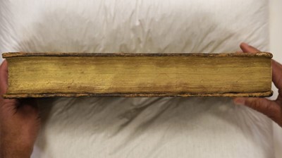 Lot 266 - Binding for Queen Mary I of England and Ireland. Polydori Vergilii Urbinatis Anglicae... , 1555