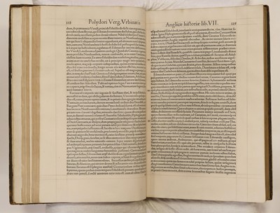 Lot 266 - Binding for Queen Mary I of England and Ireland. Polydori Vergilii Urbinatis Anglicae... , 1555