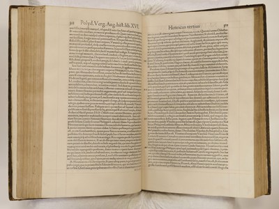 Lot 266 - Binding for Queen Mary I of England and Ireland. Polydori Vergilii Urbinatis Anglicae... , 1555