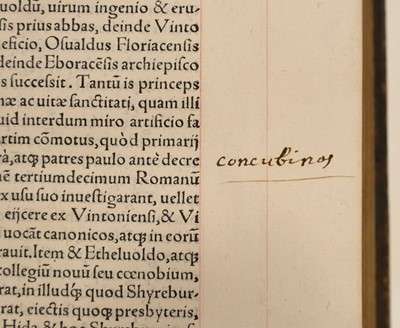 Lot 266 - Binding for Queen Mary I of England and Ireland. Polydori Vergilii Urbinatis Anglicae... , 1555