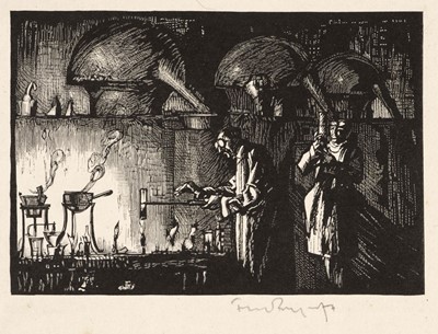 Lot 329 - Brangwyn (Frank, 1867-1956). Les Villes Tentaculaires, 1919