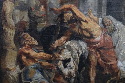 Lot 13 - After Peter Paul Rubens (1577-1640). The Triumph of the Eucharist over Idolatry