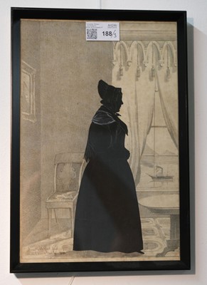 Lot 101 - Metford (Samuel, 1810-1896). A group of three silhouettes..., 1846