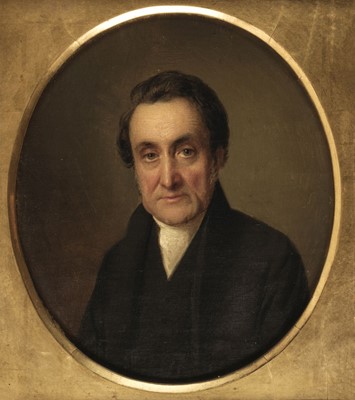 Lot 109 - Quaker Portraits. A group of six head and shoulder portraits..., circa 1850s