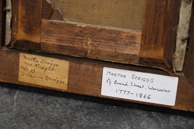 Lot 109 - Quaker Portraits. A group of six head and shoulder portraits..., circa 1850s