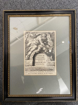 Lot 18 - Galle (Cornelis, 1576-1650). Barberini Poemata, 1634 & 5 others