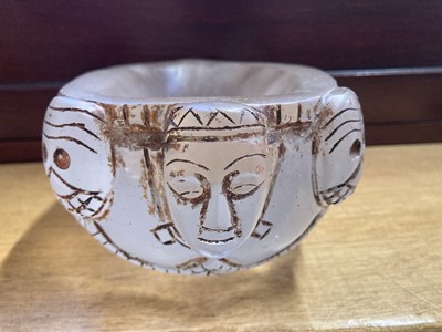 Lot 584 - Tibetan Vessel. A rock crystal skull cap bowl (kapala)