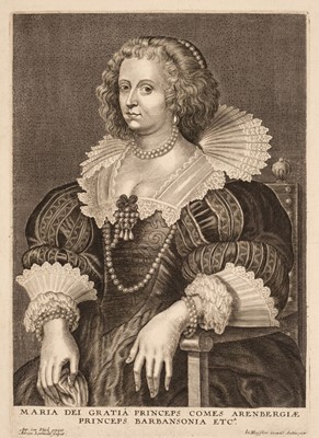 Lot 22 - Lommelin (Adriaen, circa 1687- circa 1677). Marie de Barbancon, circa 1645, & 5 others