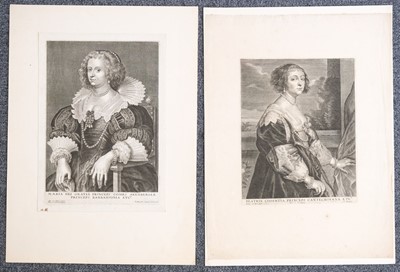 Lot 22 - Lommelin (Adriaen, circa 1687- circa 1677). Marie de Barbancon, circa 1645, & 5 others