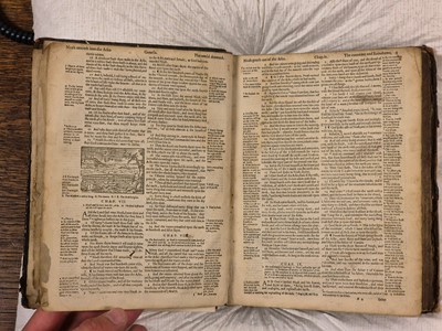 Lot 278 - Bible [English]. The Bible: That is, the Holy Scriptures contained in the Olde and New..., 1595