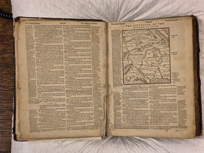 Lot 278 - Bible [English]. The Bible: That is, the Holy Scriptures contained in the Olde and New..., 1595