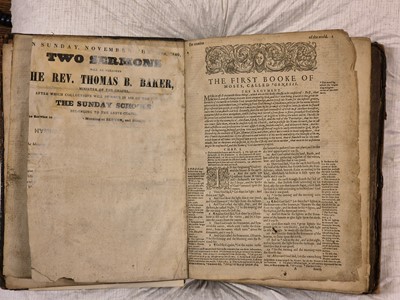 Lot 278 - Bible [English]. The Bible: That is, the Holy Scriptures contained in the Olde and New..., 1595