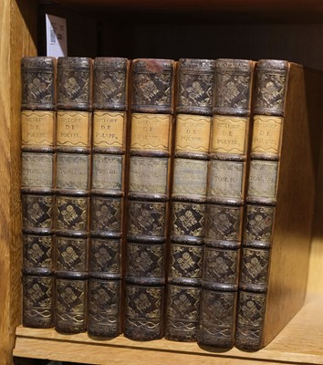 Lot 330 - Folard (Jean Charles de). Histoire de Polybe, 7 volumes, 1753