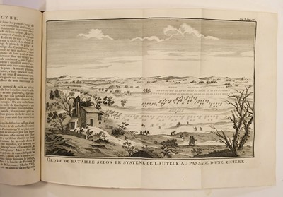 Lot 330 - Folard (Jean Charles de). Histoire de Polybe, 7 volumes, 1753