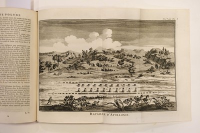 Lot 330 - Folard (Jean Charles de). Histoire de Polybe, 7 volumes, 1753