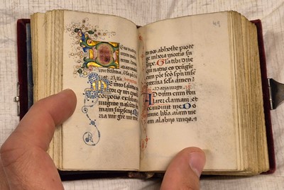 Lot 255 - Book of Hours. Illuminated Manuscript on Vellum..., circa 1470-1480